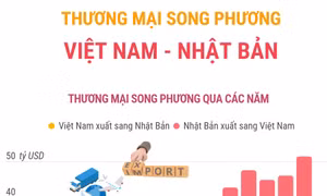 Thương mại song phương Việt Nam - Nhật Bản