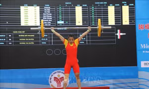 Đại hội Thể thao toàn quốc 2022: Khoảng 200 vận động viên tranh tài môn Cử tạ