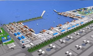 Phấn đấu hoàn thành từ 1 - 2 bến của cảng biển nước sâu Mỹ Thủy vào cuối năm 2025