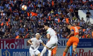 V.League 1-2023: Bám đuổi sát sao trong nhóm tranh ngôi vô địch sau vòng 13