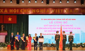 Bình Chánh chuyển mình sau 10 năm xây dựng nông thôn mới