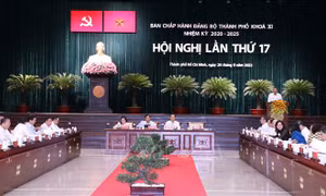 Khai mạc Hội nghị lần thứ 17 Ban Chấp hành Đảng bộ TP Hồ Chí Minh