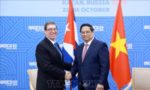 Thủ tướng Phạm Minh Chính tiếp Bộ trưởng Bộ Ngoại giao Cuba