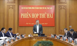 Tổng Bí thư Tô Lâm: Tạo hành lang pháp lý thuận lợi nhất để thúc đẩy phát triển đất nước