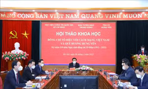 Hội thảo khoa học 'Đồng chí Tô Hiệu với cách mạng Việt Nam và quê hương Hưng Yên'