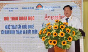 Nghệ thuật sân khấu Dù kê của đồng bào Khmer Nam Bộ