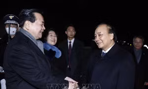 Chủ tịch nước Nguyễn Xuân Phúc kết thúc tốt đẹp chuyến thăm Hàn Quốc