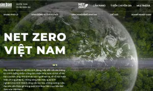 Báo Nhân Dân ra mắt chuyên trang thông tin 'Net Zero Việt Nam'