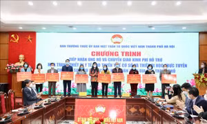 Hà Nội: Tiếp nhận kinh phí hỗ trợ mua trang thiết bị cho tuyến y tế cơ sở 