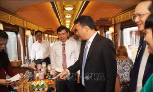 Khai thác tối đa di sản trên Đoàn tàu 'Hành trình kết nối di sản Miền Trung'