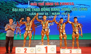 Khai mạc Giải Thể hình và Fitness Đại hội thể thao Đồng bằng sông Cửu Long lần thứ IX