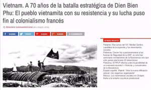 Báo chí Argentina ca ngợi chiến thắng Điện Biên Phủ vĩ đại