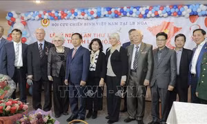 Hội Cựu chiến binh Việt Nam tại Nga kỷ niệm 44 năm Ngày thống nhất đất nước