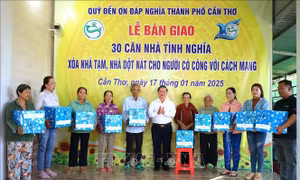 Cần Thơ: Vận động xã hội hóa xây dựng 80 căn nhà cho gia đình chính sách, người có công