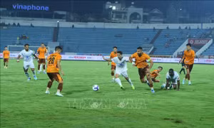V.League 1-2025/2026: Đội đầu bảng Công an Hà Nội tiếp tục nới rộng khoảng cách