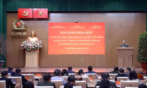 Làm tốt công tác tham mưu chiến lược, tạo lập môi trường hòa bình để phát triển đất nước