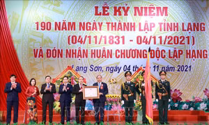 Chủ tịch nước: Lạng Sơn cần kết hợp phát triển KT-XH với củng cố quốc phòng, an ninh
