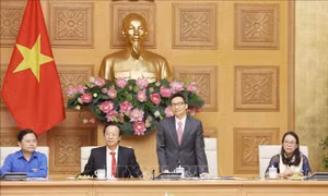 Phó Thủ tướng gặp mặt Đoàn đại biểu giáo viên tiêu biểu người dân tộc thiểu số 