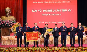 Xây dựng Đảng bộ Học viện Chính trị quốc gia Hồ Chí Minh là Đảng bộ tiêu biểu, kiểu mẫu
