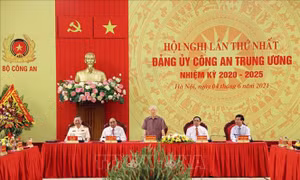 Công bố Quyết định của Bộ Chính trị chỉ định Đảng ủy Công an Trung ương nhiệm kỳ 2020 - 2025