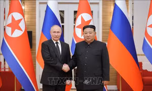 Tổng thống Putin gửi thông điệp tới nhà lãnh đạo Triều Tiên Kim Jong Un