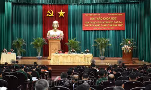 Tô thắm nét son truyền thống 75 năm ngành Tuyên huấn Quân đội