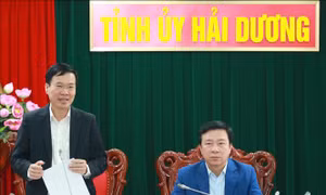 Hải Dương cần tiếp tục đổi mới, nâng cao chất lượng, phương thức lãnh đạo của các cấp ủy Đảng