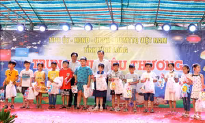 Mang Trung thu đến với trẻ em có hoàn cảnh đặc biệt