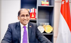 Đại sứ Singapore Jaya Ratnam: Việt Nam gia nhập ASEAN góp phần tăng cường đoàn kết và ổn định khu vực