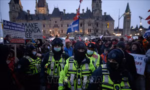 Thủ đô Ottawa sẵn sàng ứng phó các cuộc biểu tình trong ngày Quốc khánh