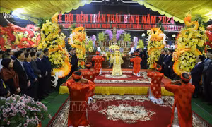 Nâng tầm lễ hội đền Trần Thái Bình