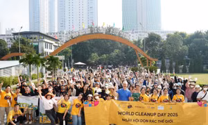 World Cleanup Day 2025 - Ngày hội Dọn rác tại Hà Nội