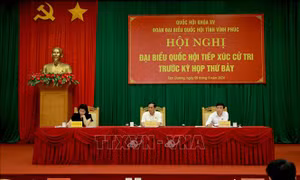 Cử tri Vĩnh Phúc kiến nghị nhiều chính sách về an sinh xã hội, nước sạch nông thôn