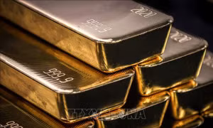 Sáng 26/6, giá vàng châu Á tăng trước sự suy yếu của đồng USD