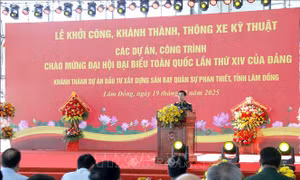 Công trình sân bay Phan Thiết bảo đảm nhiệm vụ huấn luyện, sẵn sàng chiến đấu