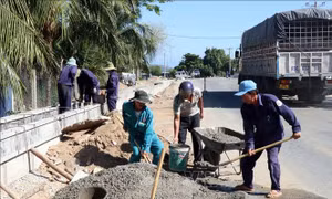 Dự án mở rộng Quốc lộ 27 qua Ninh Thuận hoàn thành trước Tết Nguyên đán