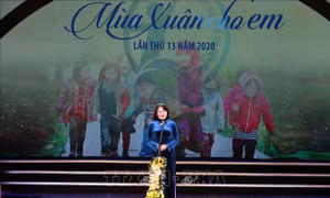 'Mùa Xuân cho em' lần thứ 13 tiếp nhận hơn 114 tỷ đồng hỗ trợ trẻ em khó khăn