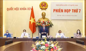 Thông qua Nghị quyết công bố kết quả và danh sách người trúng cử đại biểu Quốc hội khóa XV