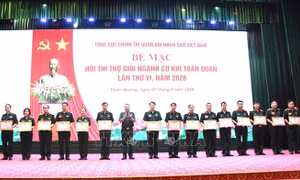 Tôn vinh những 'Bàn tay Vàng' ngành Cơ khí toàn quân