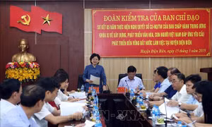 Điện Biên cần chú trọng bảo tồn, phát triển văn hóa dân tộc gắn với KT - XH