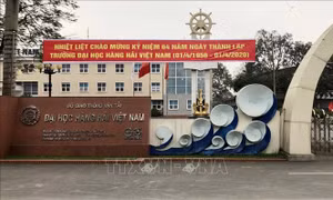 Ngày kỷ niệm đặc biệt ở mái trường Đại dương