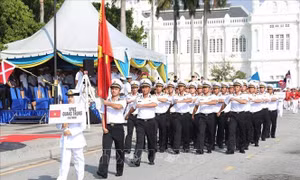 Đoàn Hải quân Nhân dân Việt Nam tham gia diễu binh hữu nghị tại Malaysia