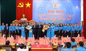 Công đoàn tỉnh Ninh Thuận nỗ lực phấn đấu để nâng cao hơn nữa hiệu quả hoạt động