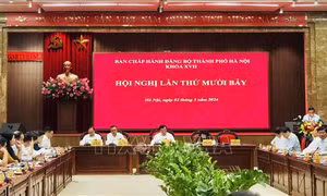 Ban Chấp hành Đảng bộ TP Hà Nội khóa XVII cho ý kiến về 6 nội dung quan trọng