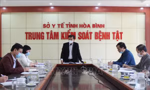 Hòa Bình tập trung lấy mẫu xét nghiệm toàn bộ người dân trong khu vực phong tỏa