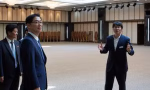 Chuẩn bị cho sự kiện đoàn tụ gia đình ly tán, nhóm tiền trạm Hàn Quốc đã tới Triều Tiên 