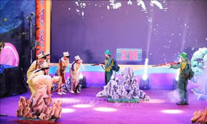 Sôi nổi gameshow 'Âm vang Điện Biên' 