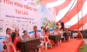 Lễ Tôn vinh tiếng Việt tại Lào năm 2024