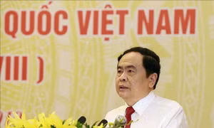 Chủ tịch MTTQ VN tiếp Đoàn đại biểu Giáo hội Tịnh độ cư sỹ Phật hội Việt Nam 