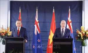 Tuyên bố chung giữa Việt Nam và New Zealand nhân chuyến thăm cấp Nhà nước của Tổng Bí thư, Chủ tịch nước Tô Lâm tới New Zealand